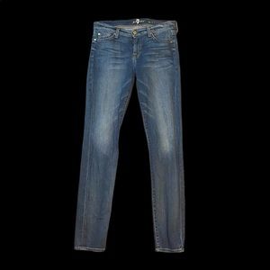 7 for all mankind the skinny jeans size 29